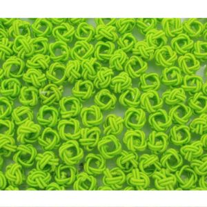 Crochet Beads - 8mm - Light Green