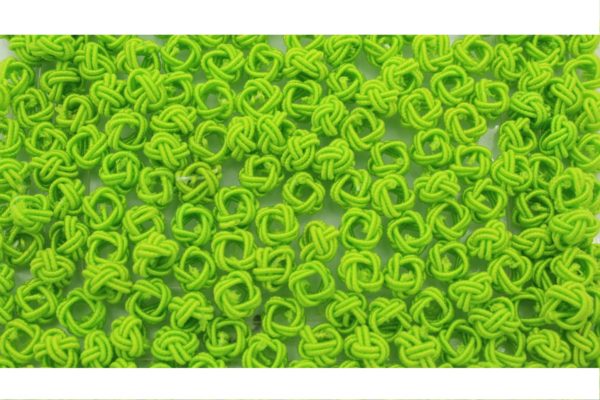 Crochet Beads - 8mm - Light Green