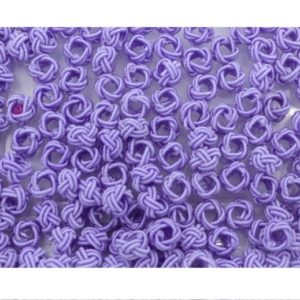 Crochet Beads - 8mm - Light Purple
