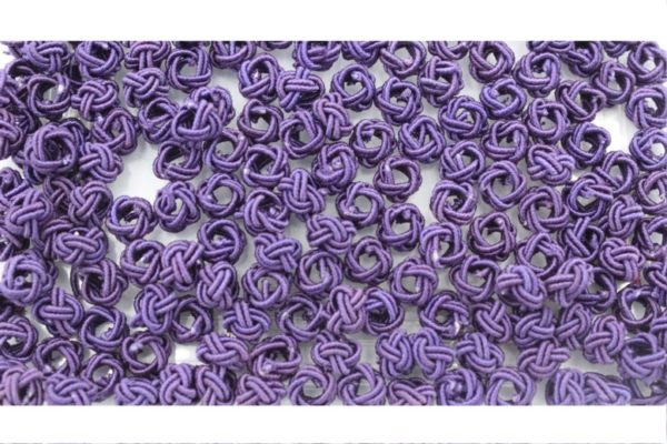 Crochet Beads - 8mm - Purple