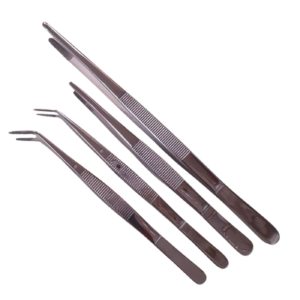 Tweezers - Set of 4. Size 150mm to 200mm