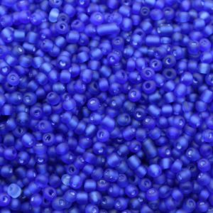 8/0 - Blue Dark Transparent Matte - Price per gram