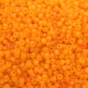 8/0 - Orange Transparent Matte - Price per gram