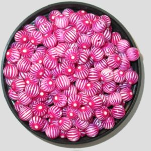 Ultra Violet - 8mm Round Beads - D