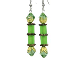 Christmas Earrings - Bon Bon - Glass / Swarovski Crystal - Emera