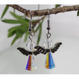 Crystal Angel / Artemis Earring - AB