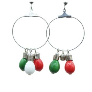 Christmas Earrings - Fairy Lights - XMAS - 40mm