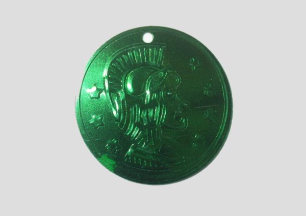 Coin Sequin - 22mm - Price per gram - Green