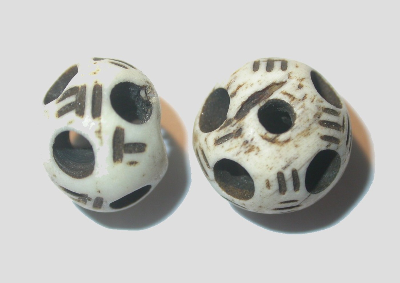 Bone Bead 12mm Bead, Trimming & Craft Co