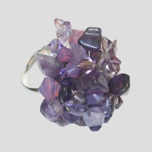 Natalie - Crystal  Gemstone Ring - Click here to view all colour