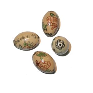 30 x 21mm Oval - Chinese Pattern