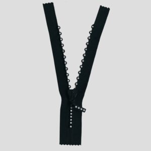 Zipper - 100cm - Classic - Closed End - Standard Tag - Black