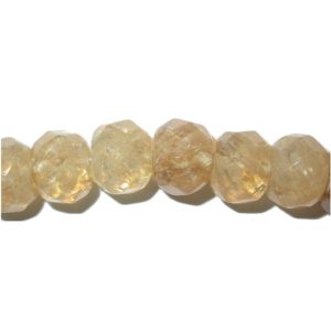 Faceted Rondelle - 14 x 10mm - Price per piece