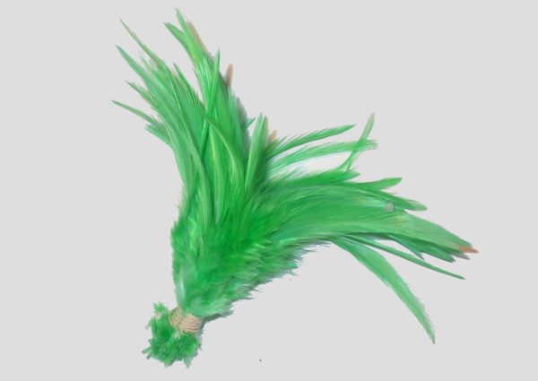 Feather Bunch - 110mm - Green