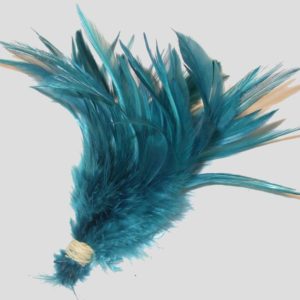 Feather Bunch - 110mm - Capri Blue