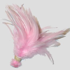 Feather Bunch - 110mm - Light Pink