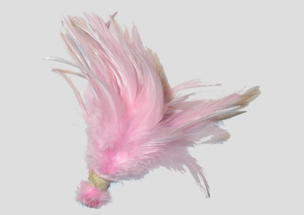 Feather Bunch - 110mm - Light Pink