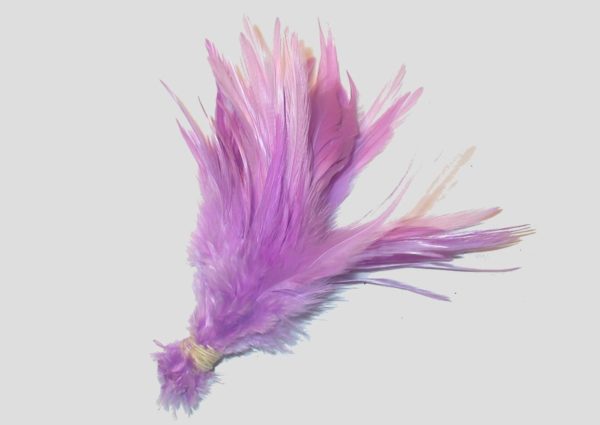 Feather Bunch - 110mm - Light Purple