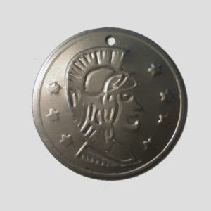 Coin Sequin - 22mm - Price per gram - Matt Grey