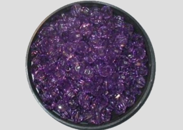 Faceted - 8mm - Purple - Price per gram