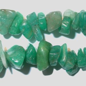 Russian Amazonite Chips - 32 Inch Double Strand