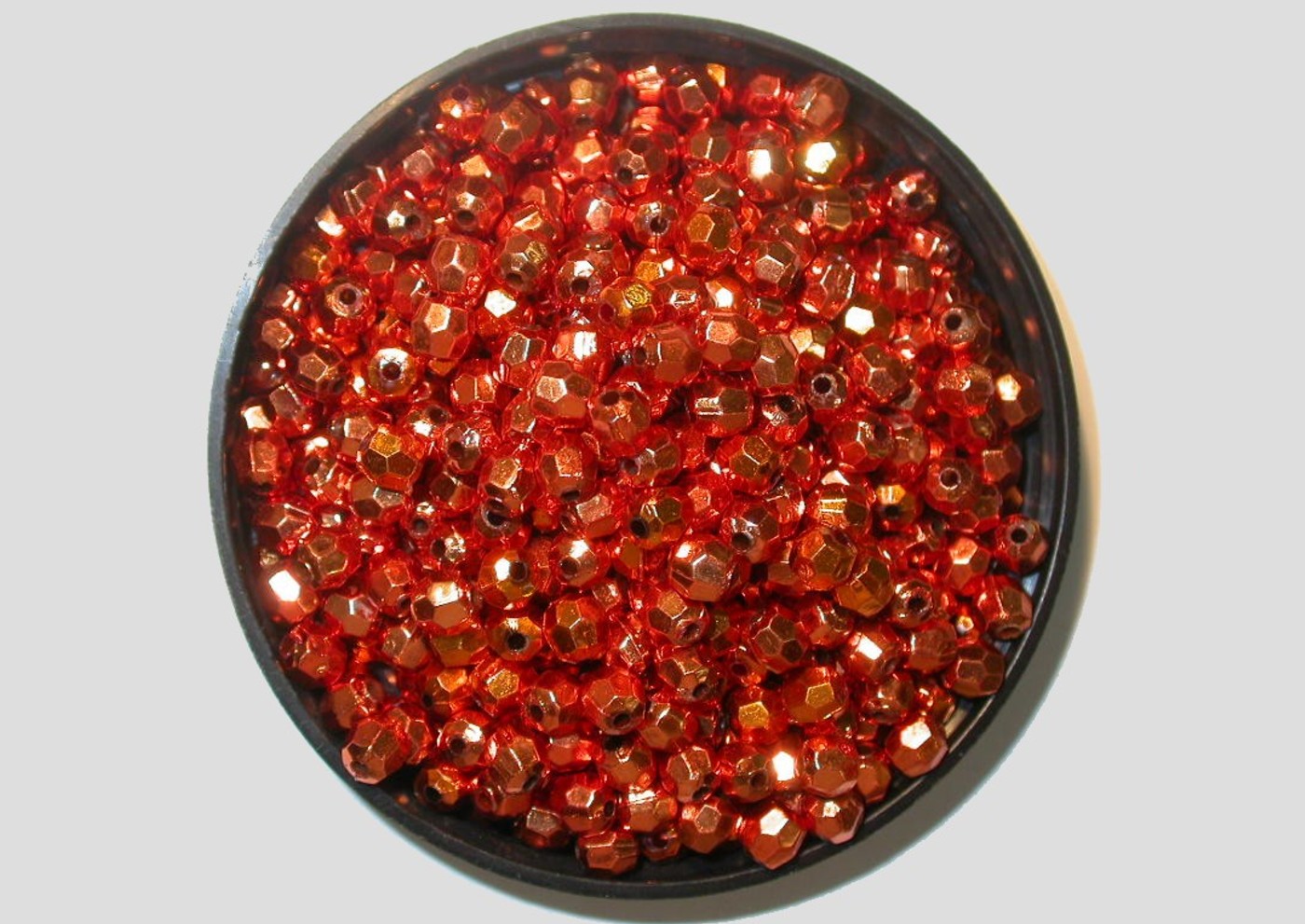 Faceted 6mm Copper Price per gram Bead, Trimming & Craft Co