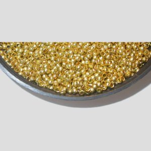 Crimp - 2mm - Grated - A Quality - Ant Gold