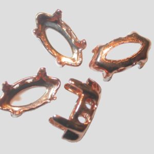 Claw - 6 x 3mm - Marquis - Copper