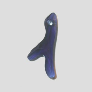 Coral Pendant - 25mm - Dark Indigo