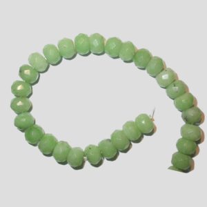 Agate - Faceted Rondelle - 10 x 7mm - 38cm Strand