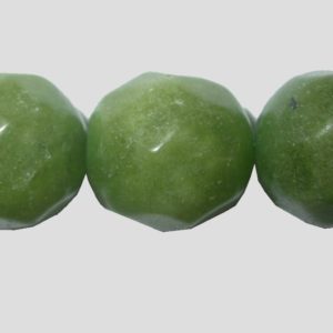 Taiwan Jade - Faceted - 16mm - 19cm Strand