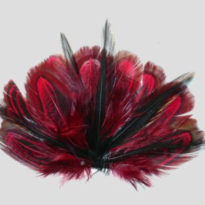 Feather Pad - Red - 100 x 80mm
