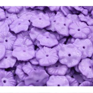 16mm - Flower Base - Purple