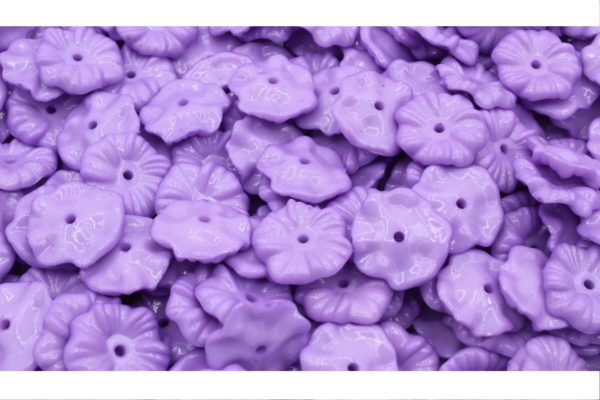 16mm - Flower Base - Purple