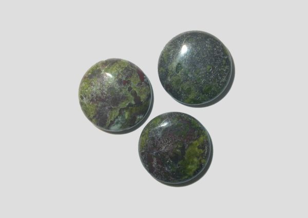 Ruby Zoisite - 20mm Coin