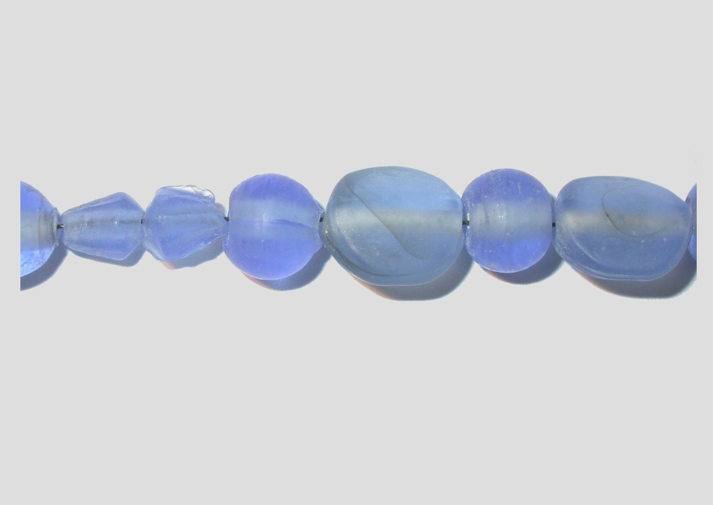 Frost Mix Bead Strand 30cm Blue Bead, Trimming & Craft Co