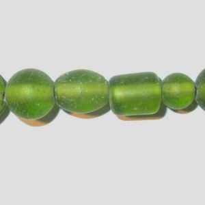 Frost Mix Bead Strand - 30cm - Olive