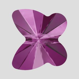 Butterfly - 6mm - Fuchsia