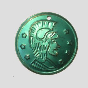 Coin Sequin - 22mm - Price per gram - Aqua