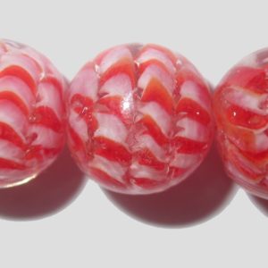 Candy Stripe 12mm - 17cm Strand - Click here to view all colours