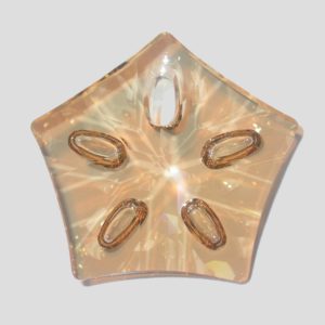 Lotus Pendant - 30mm - Golden Shadow