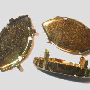 Claw - 31 x 17mm - Marquis - Gold