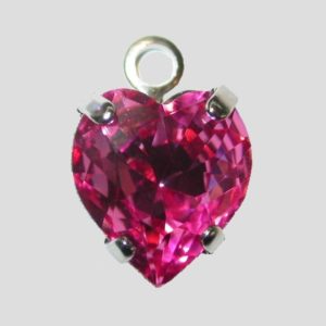 Heart Pendant - 11mm - Click here to view all colours