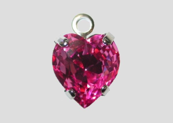 Heart Pendant - 11mm - Click here to view all colours