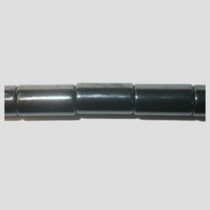 Hematite - Magnetic - 12 x 7mm Barrel - 40cm Strand