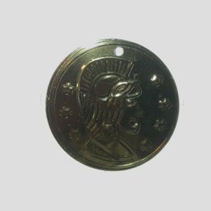 Coin Sequin - 22mm - Price per gram - Khaki