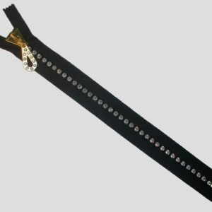 Zipper - 30cm - Closed Ended - Bell Tag - Black