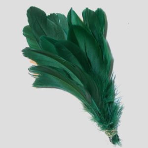 Feather Bunch - 160mm - Green