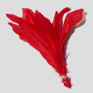 Feather Bunch - 160mm - Red