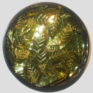Leaf - 24mm - Gold Metallic - Price per gram